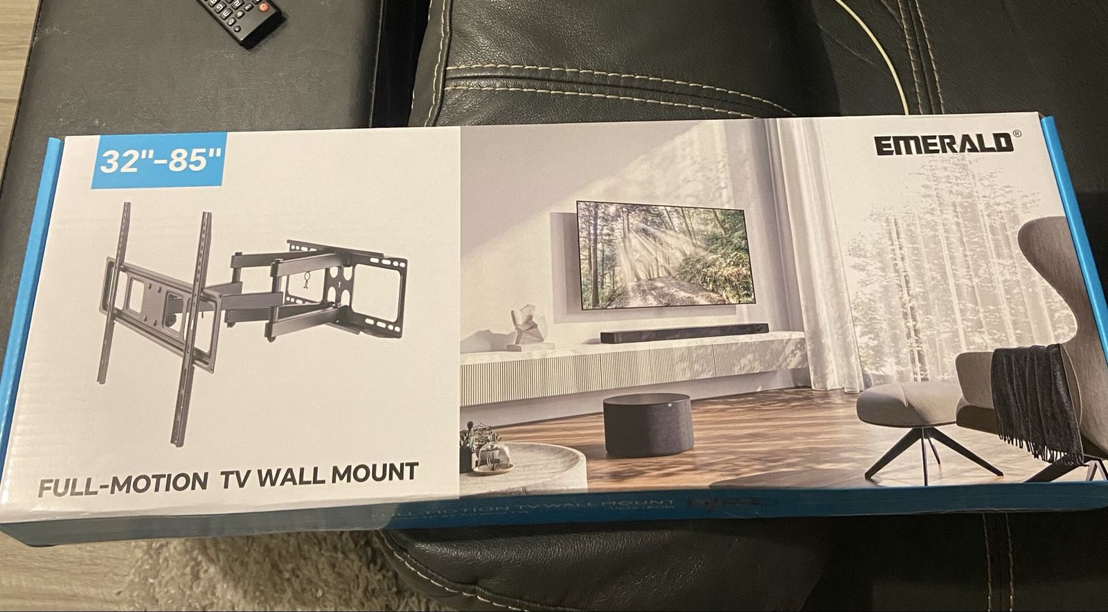 Emerald Full-Motion TV Wall Mount 32"-85" Fits Flat Panel TVs