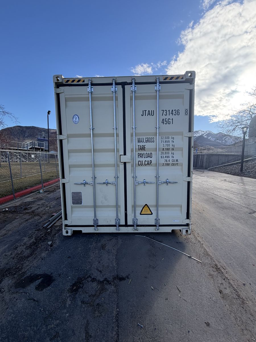 3 - 40' High Cube Containers