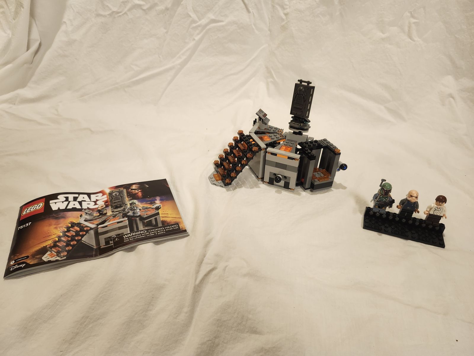 LEGO Star Wars 75137 Carbon-Freezing Chamber – 100% Complete + Instructions