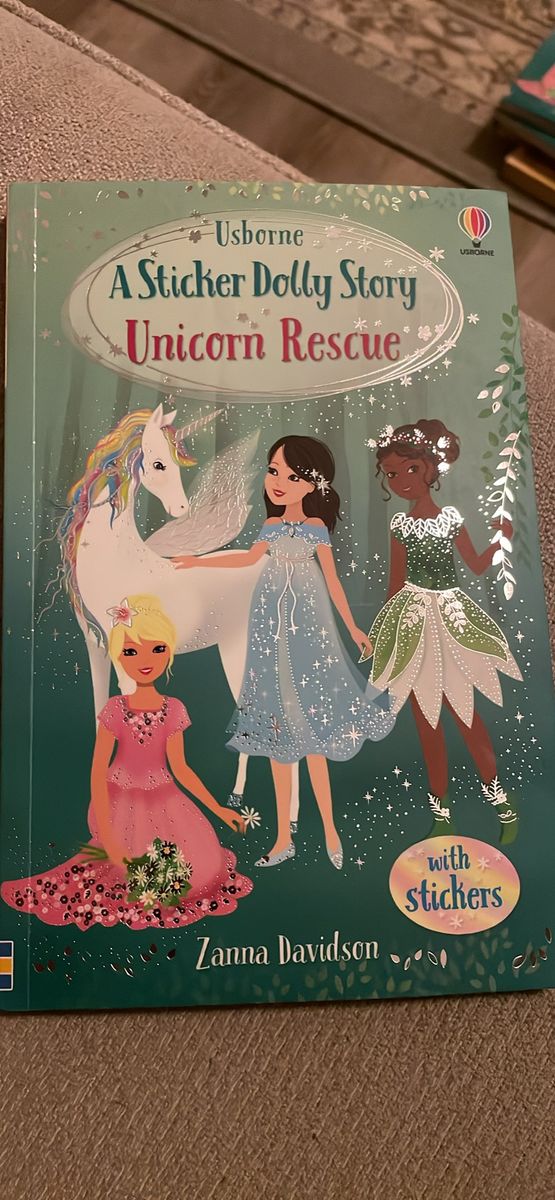 Unicorn Rescue (Sticker Dolly Stories) by Zanna Davidson Book 