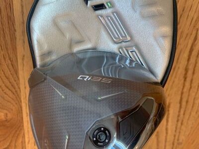 TaylorMade Qi35 RH Driver Fujikura Airspeeder 9.0* 50- S Stiff Shaft Golf Clubs Putter New