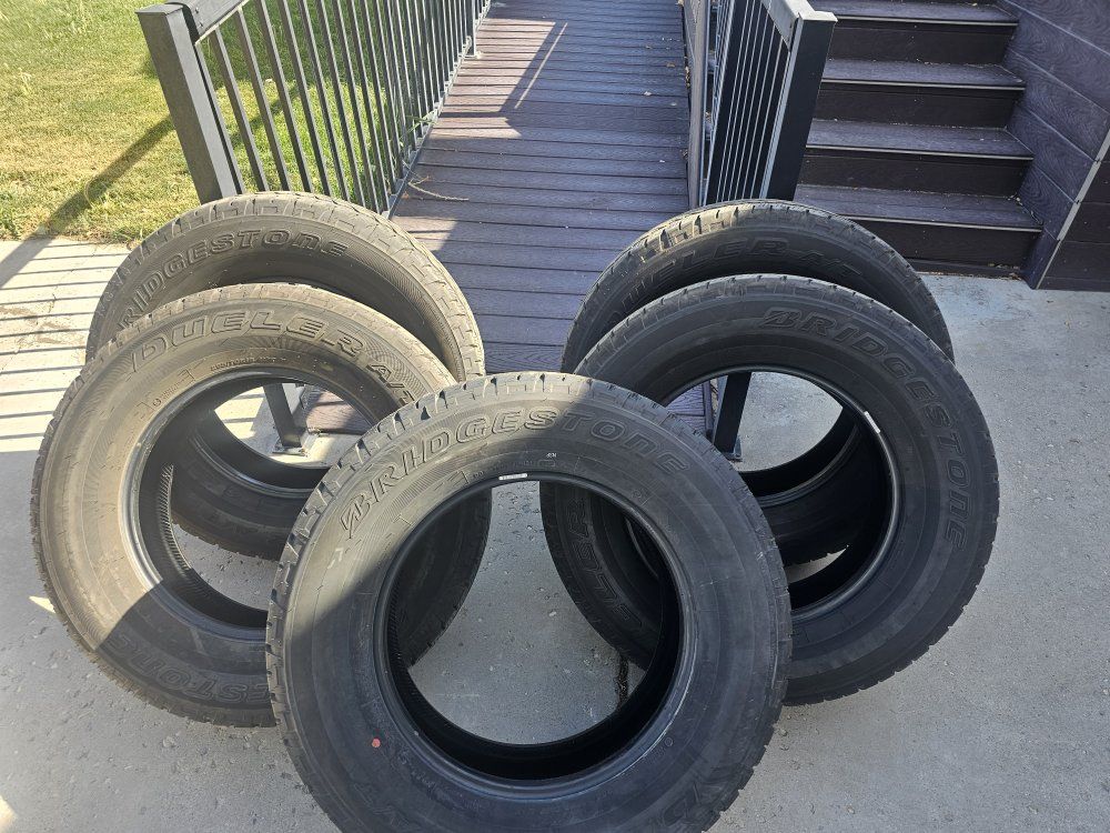 new tires 255/70/18 Bridgestone duelers