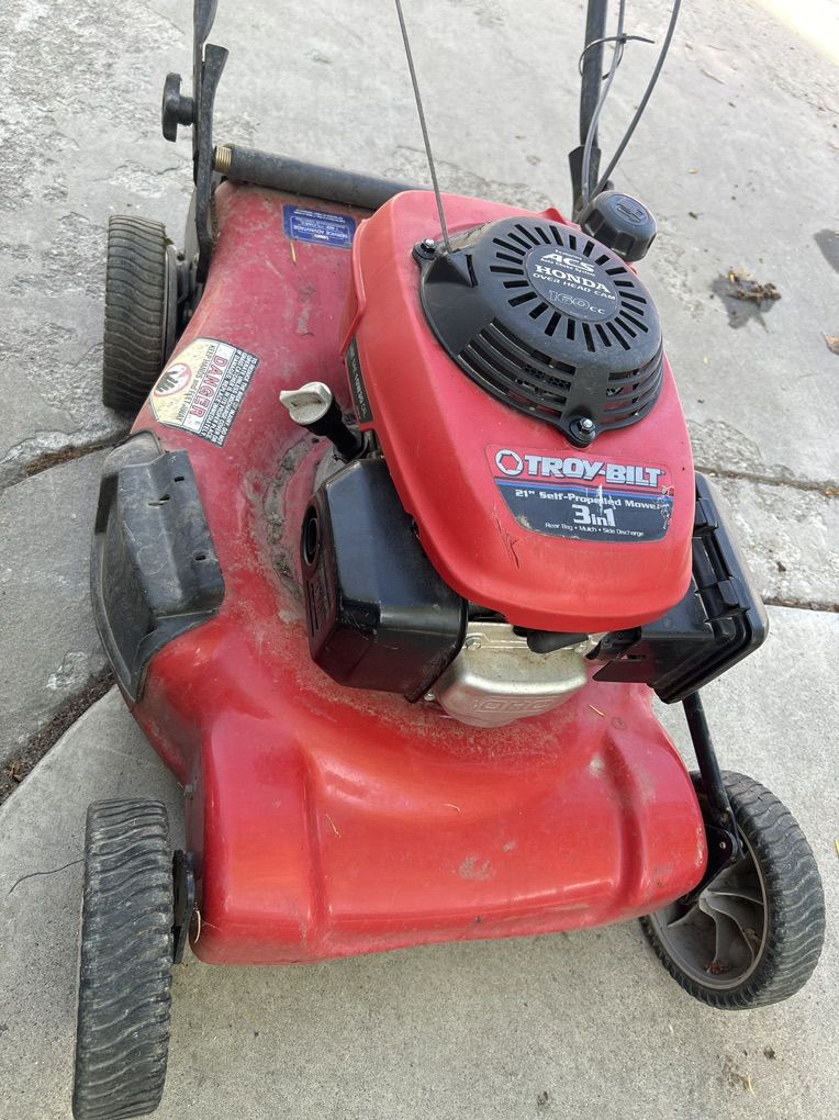 Troy Built 22 Inch 160cc Hp Mower