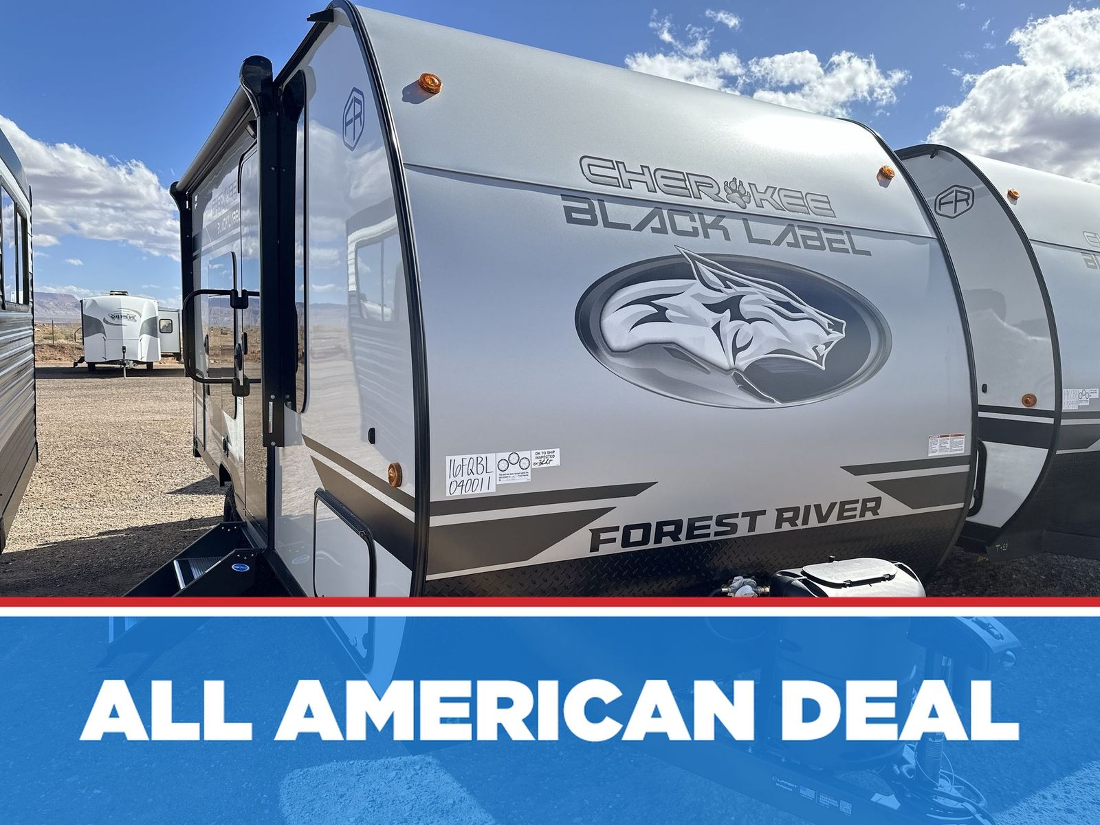 2026 Forest River RV Cherokee Wolf Pup Black Label 16FQBL