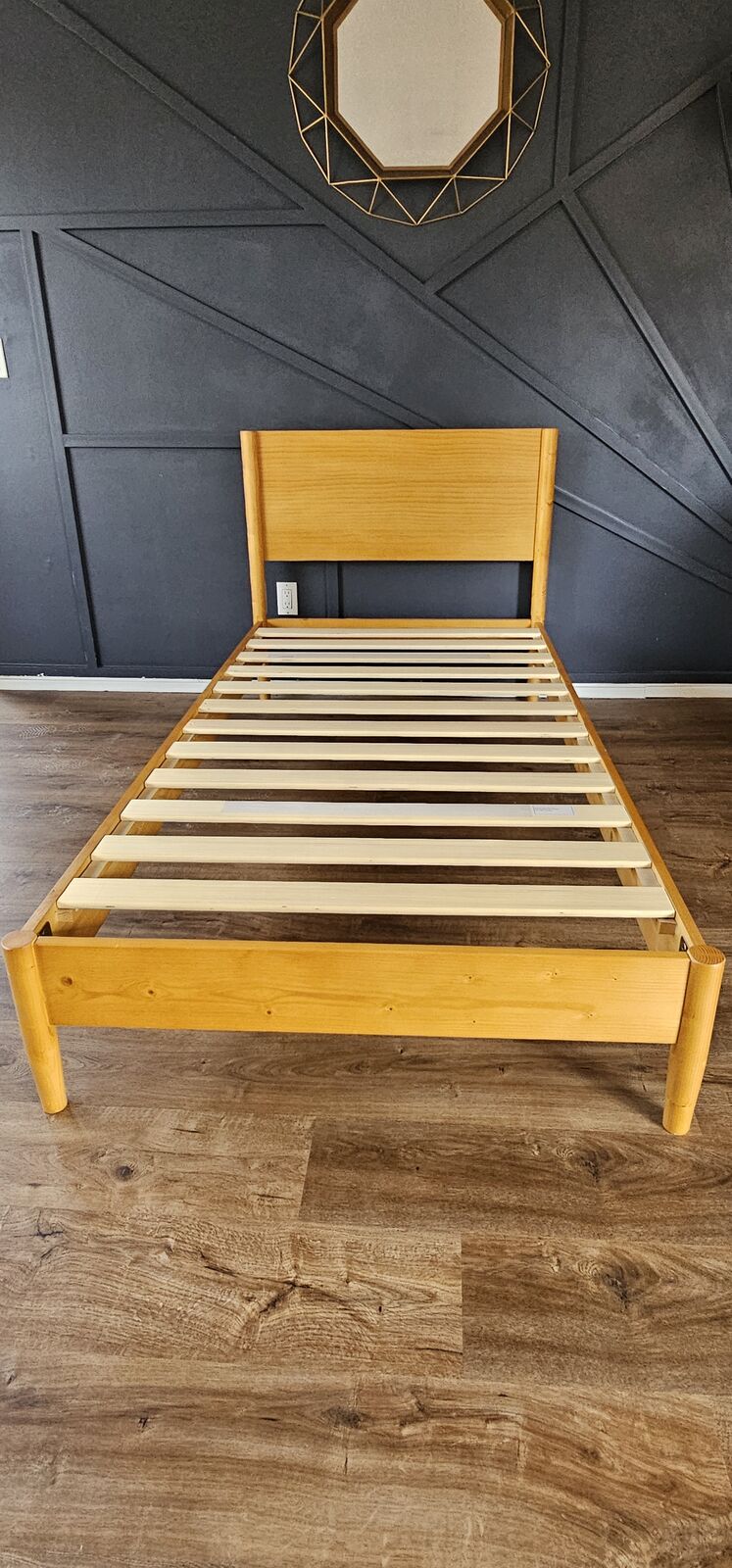 Mid Century Modern twin bed