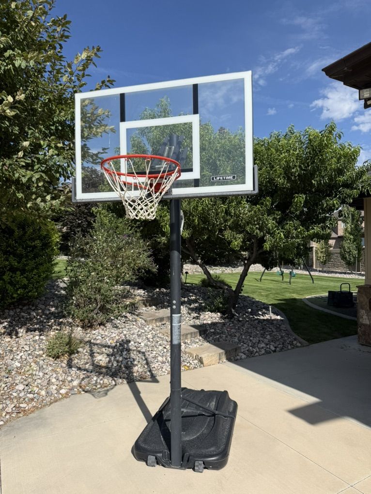 Lifetime Adjustable Basketball Hoop