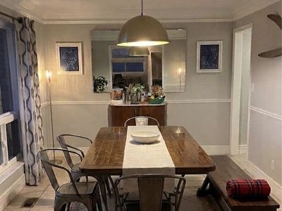 Farmhouse Dining Set -wood And Metal