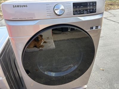 Limited edition Himalayan pink washer and dryer w/base xtra