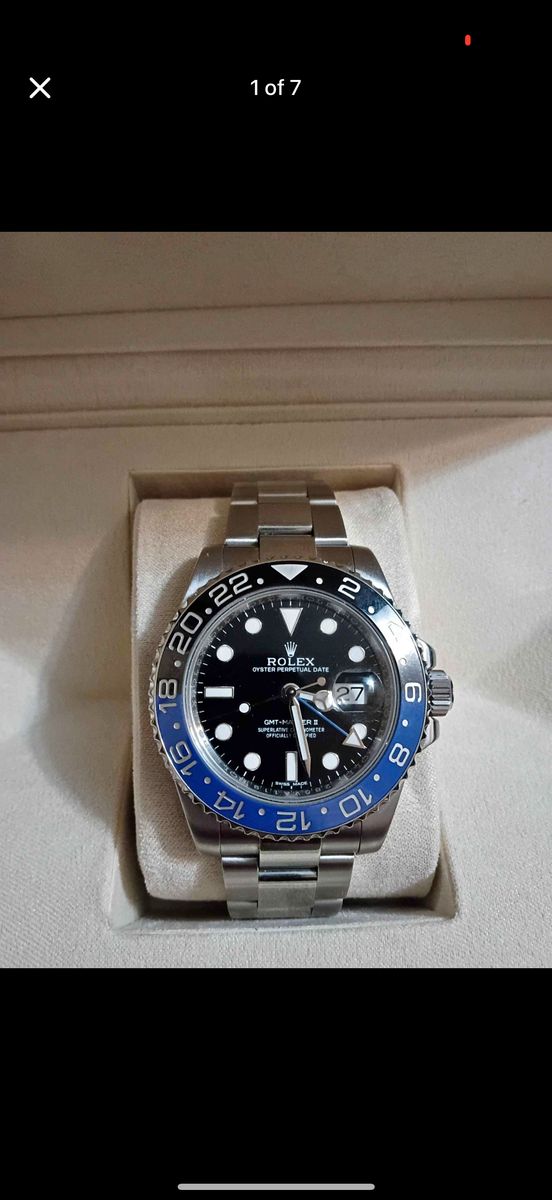 Rolex GMT Master 2 batman
