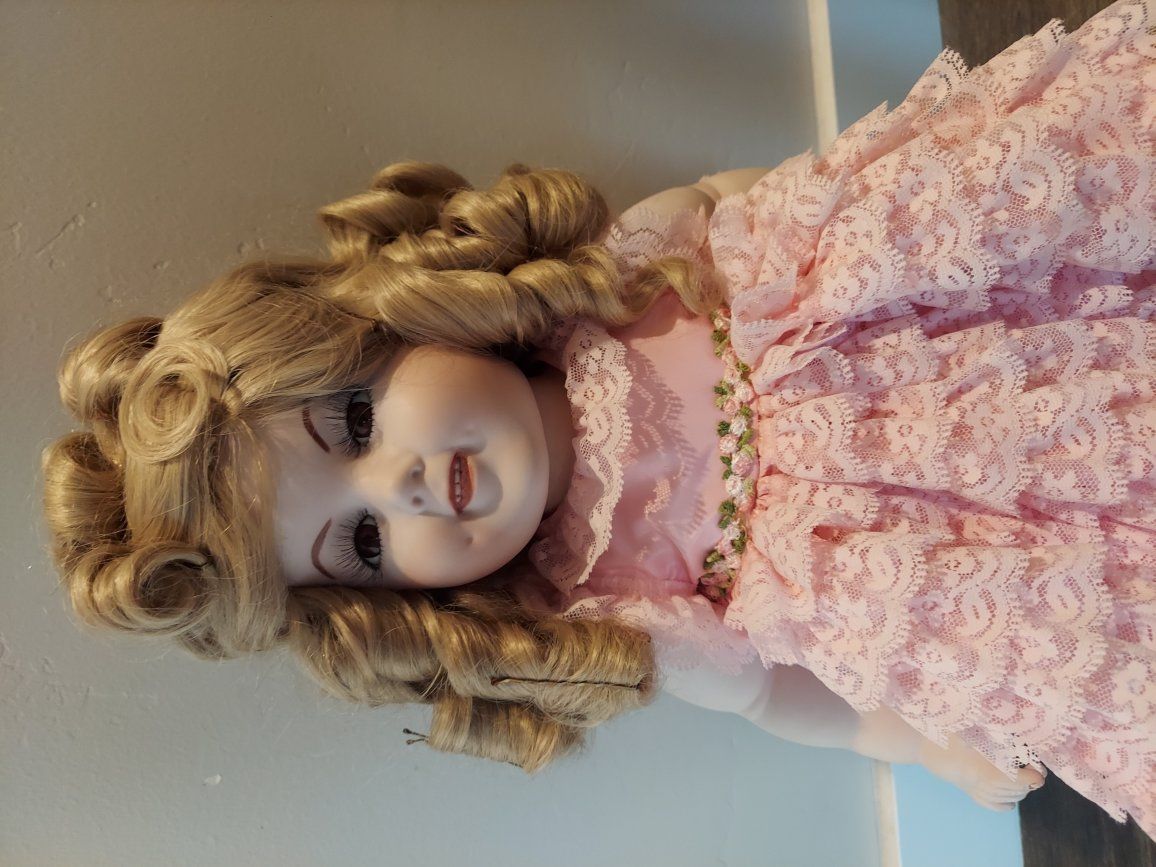 Porcelain Doll by R Hoop