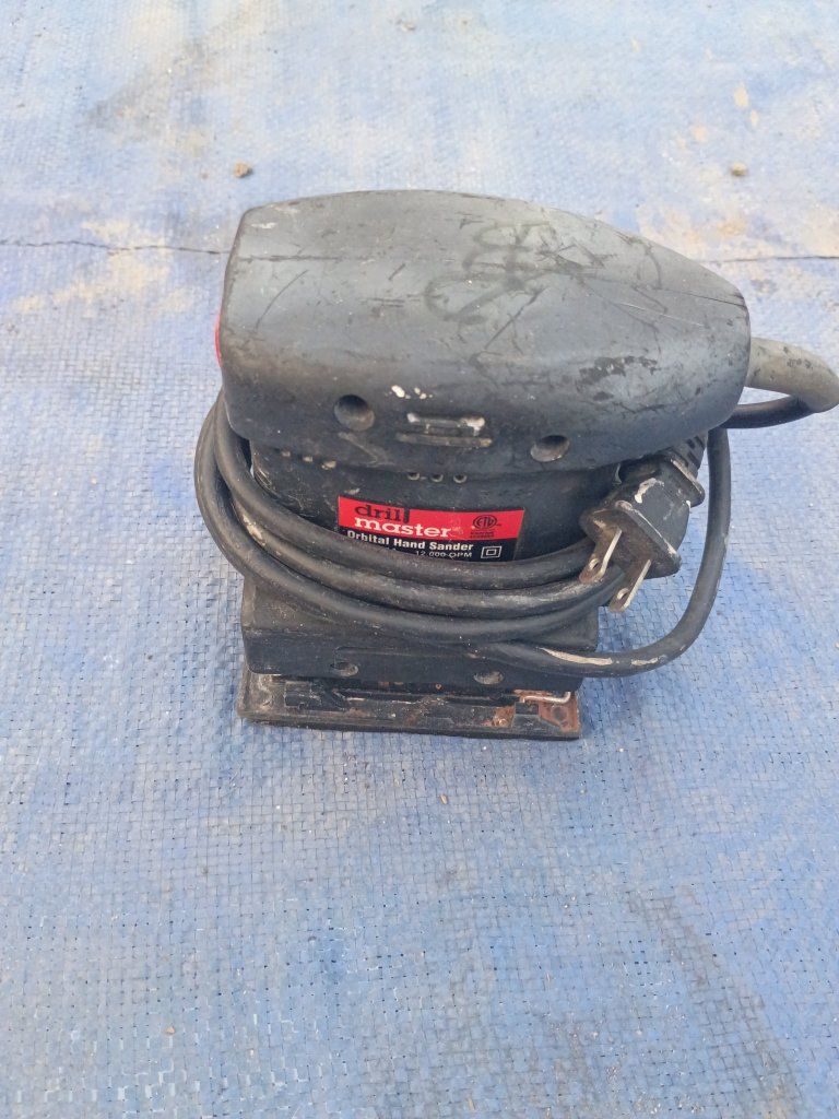 Drill Master Electric Orbital Hand Sander (Item 61509)