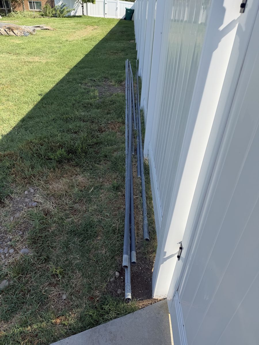 Metal Fence Lines Posts/Rails