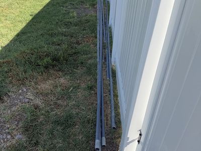 Metal Fence Lines Posts/Rails