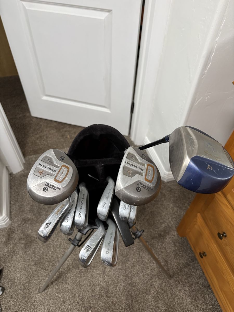 Complete Golf Club Set + Stand Bag