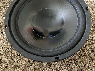 Unbranded Black Audio Speaker Subwoofer for Home Audio Systems