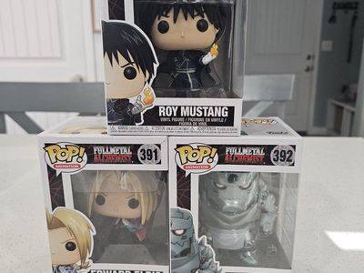 Fullmetal Alchemist funko pops