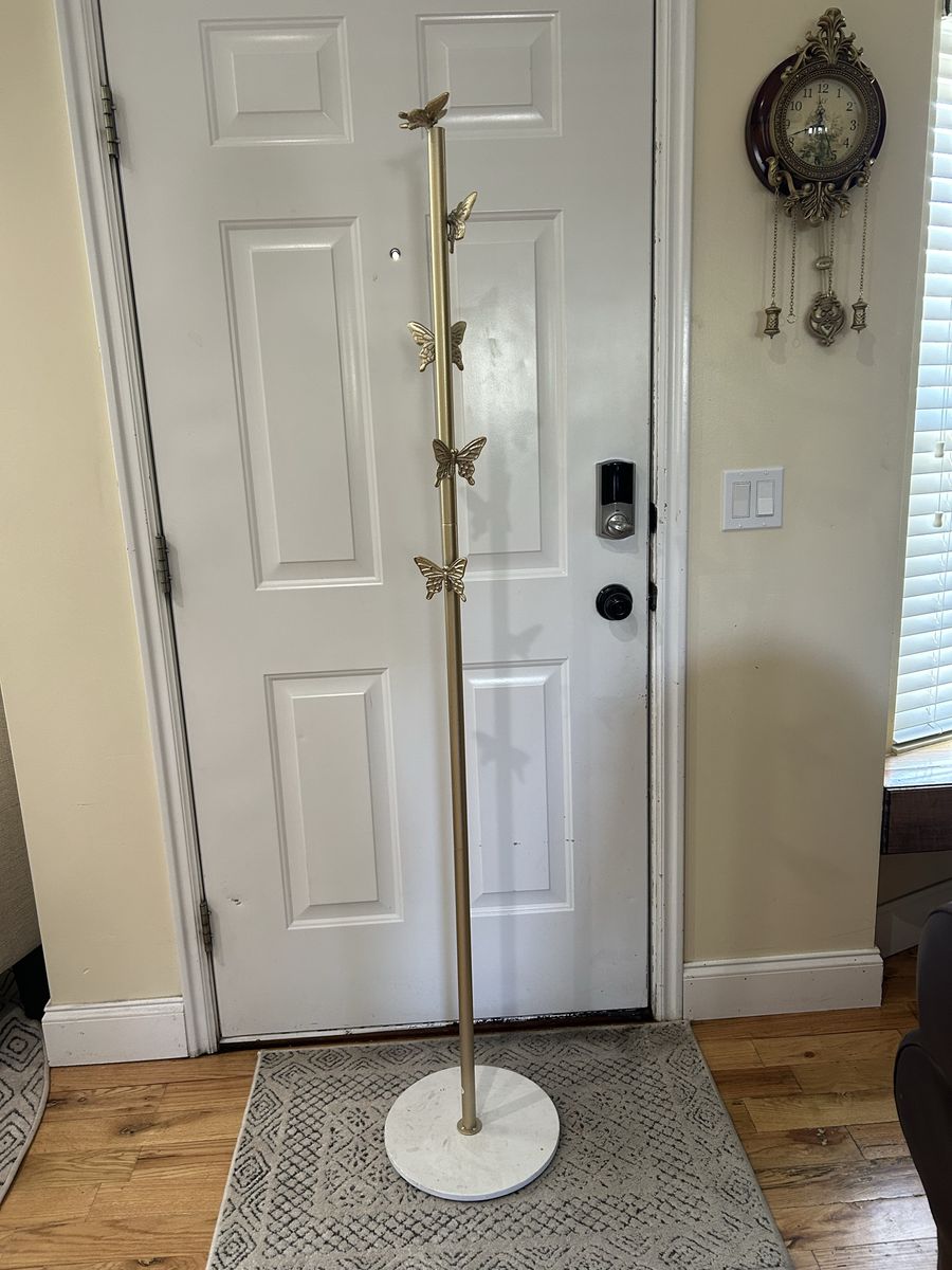 Butterfly coat rack