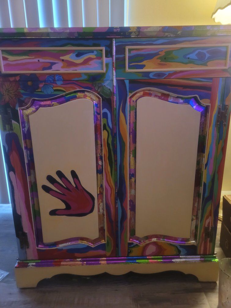 Custom Hand-Painted Furniture.