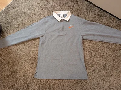 New w/t Tags Men's Small Nike Sportswear Rugby Shirt Quarter Zip