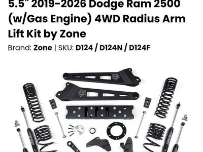 2019-2025 Dodge Ram 2500 Lift Kit