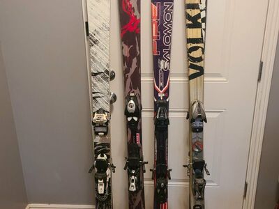 158-164cm all mountain skis