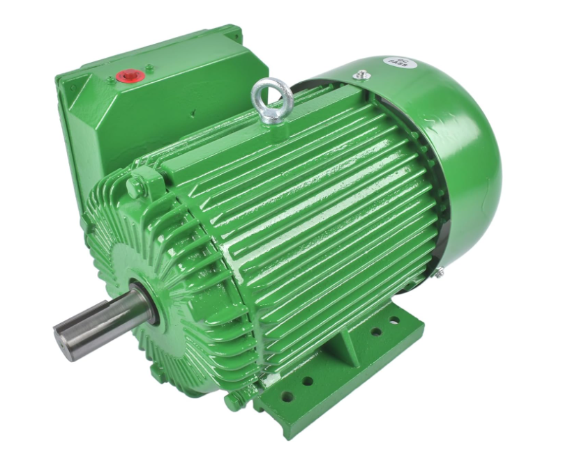 5 HP Farm Duty Cast Iron Electric Motor, 230V Single Phase, 1725 RPM, 184T Frame, TEFC, 27A FLA, 1-1/8" x 2.75" Keyed Shaft