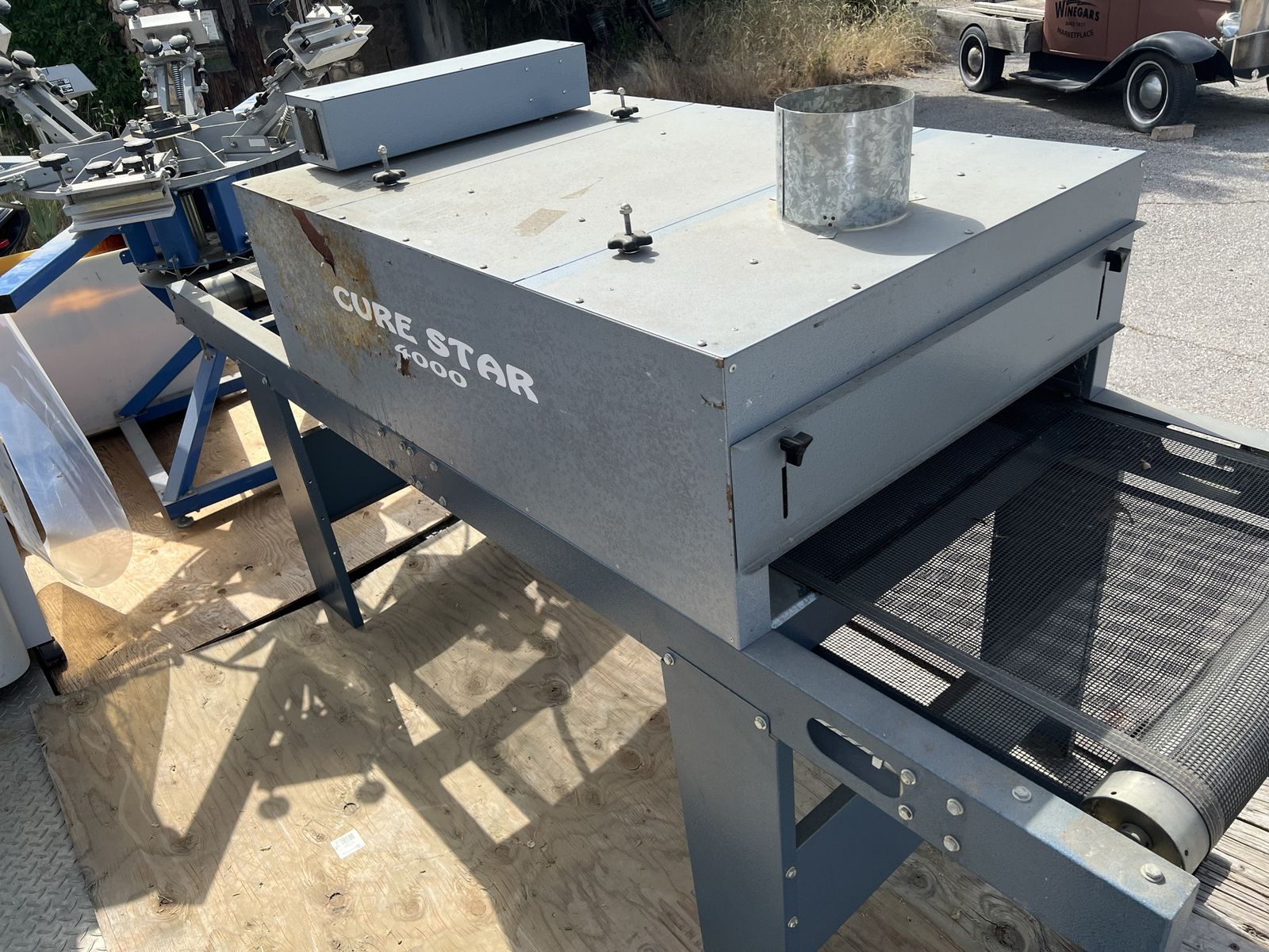 Cure star 4000 Ranar conveyor dryer screen printing