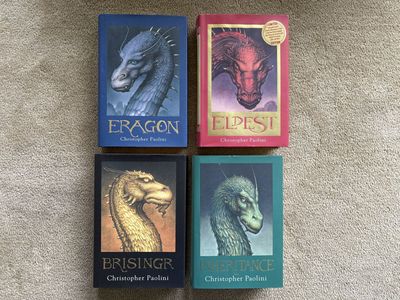 The Inheritance Cycle, by Christopher Paolini (hardcovers—one limited edition)