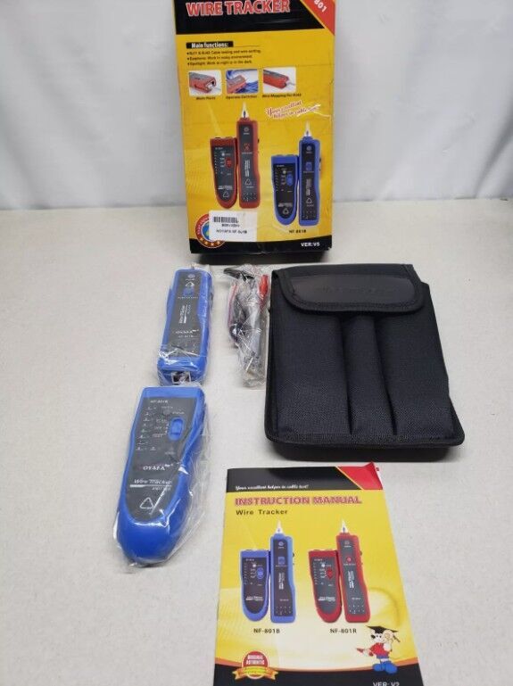 RJ11 RJ45 Network Cable Tester NF-801B Telephone Wire Tracker LAN Cable Finder