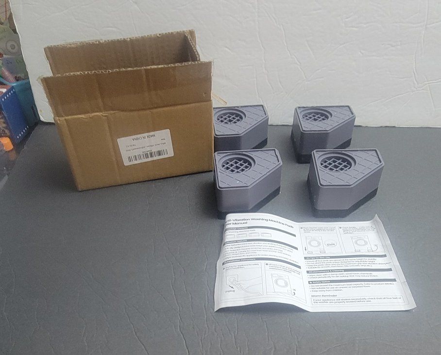 Anti-Vibration Washing Machine Pads Set of 4