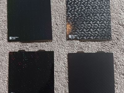 Bambu A1 Mini textured build plates