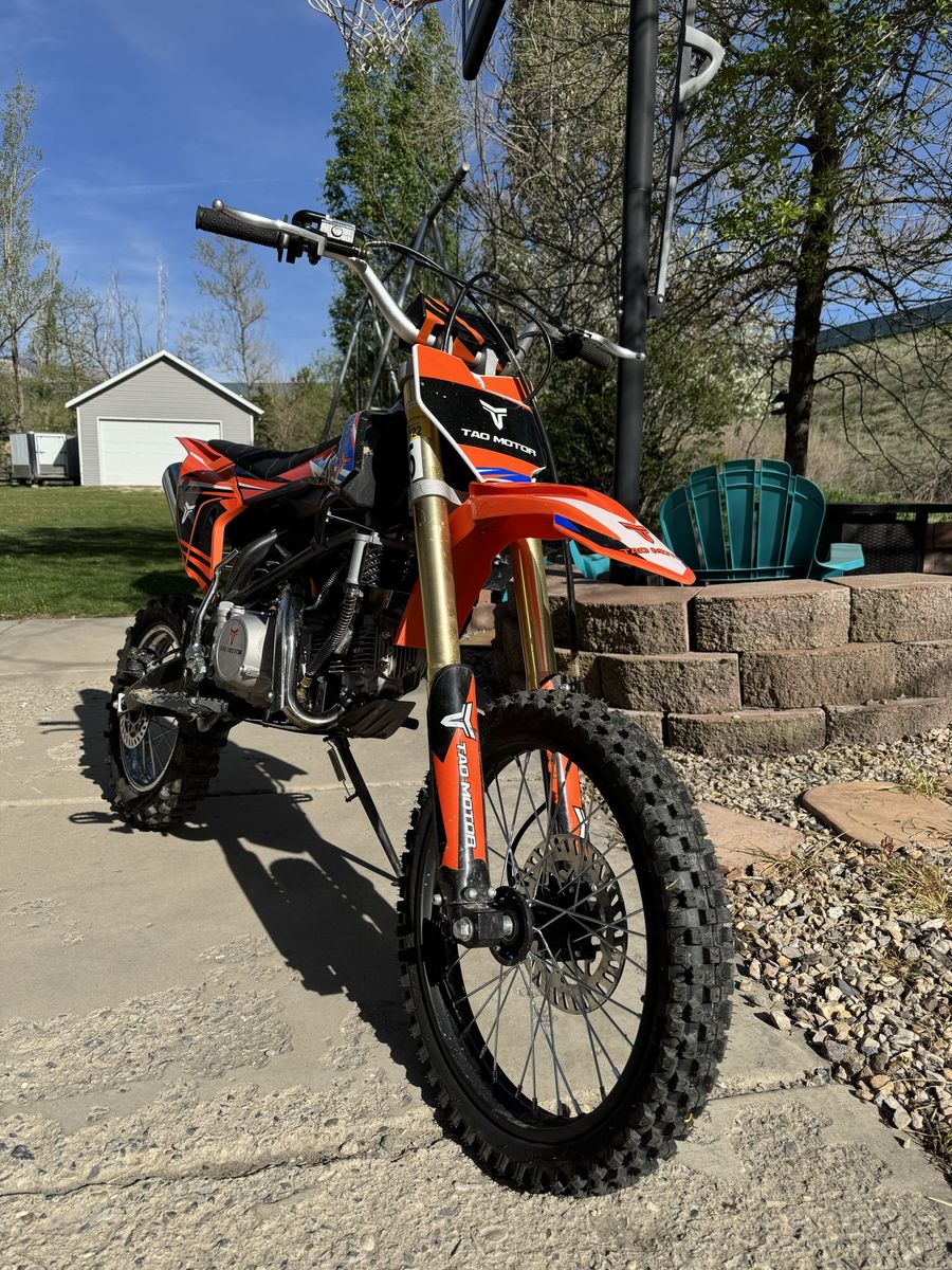 Tao Tao 140 Pit Bike Dirt Bike - Orange/Black
