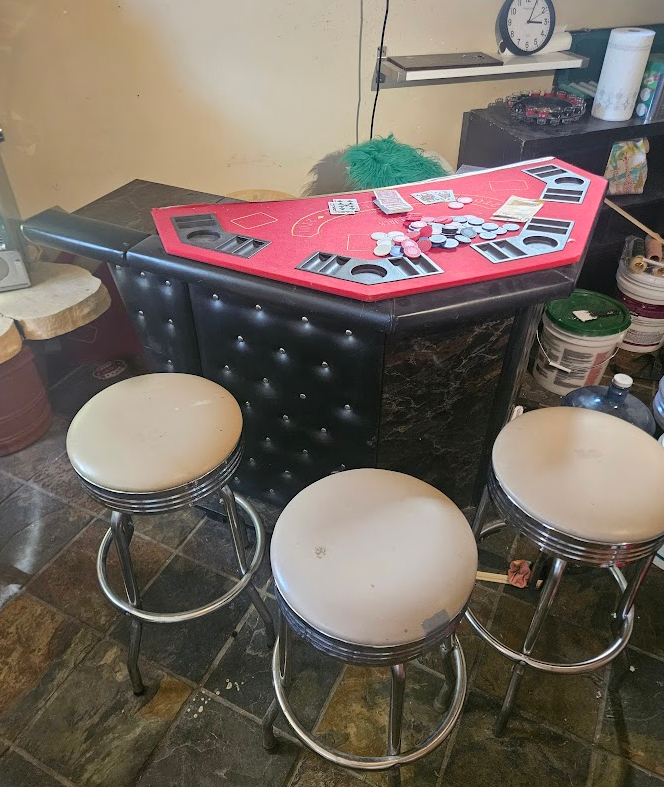 Bar and stools