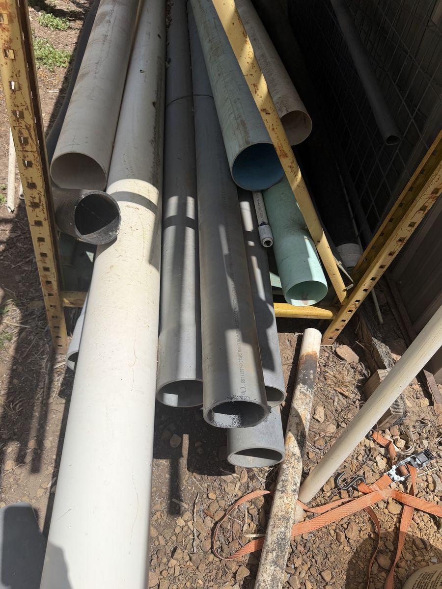 4” Schedule 80 Gray PVC Pipe – 20’ Lengths