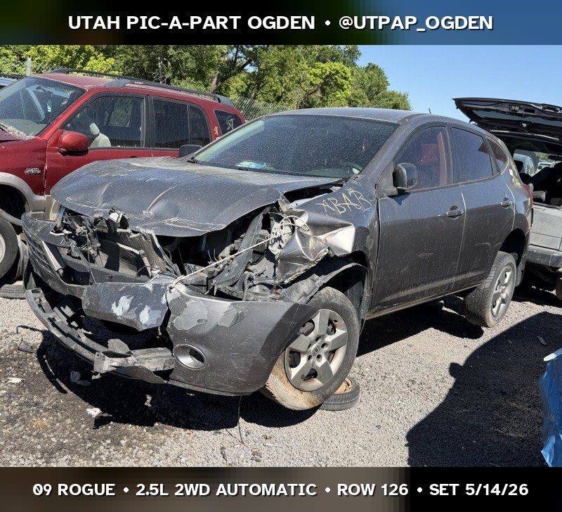 2009 Nissan Rogue Parts - UTPAP Ogden