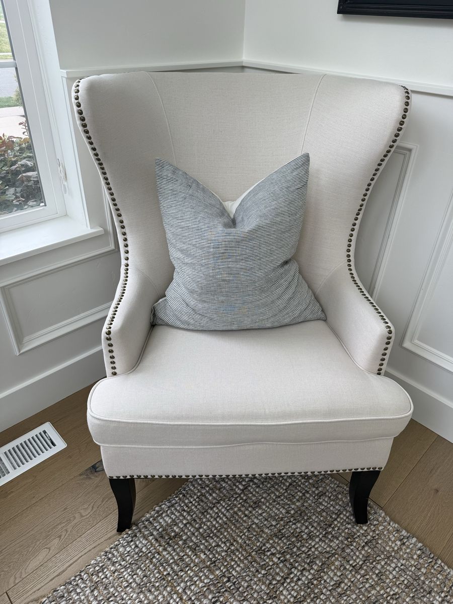 Beautiful Large Wingback Chair