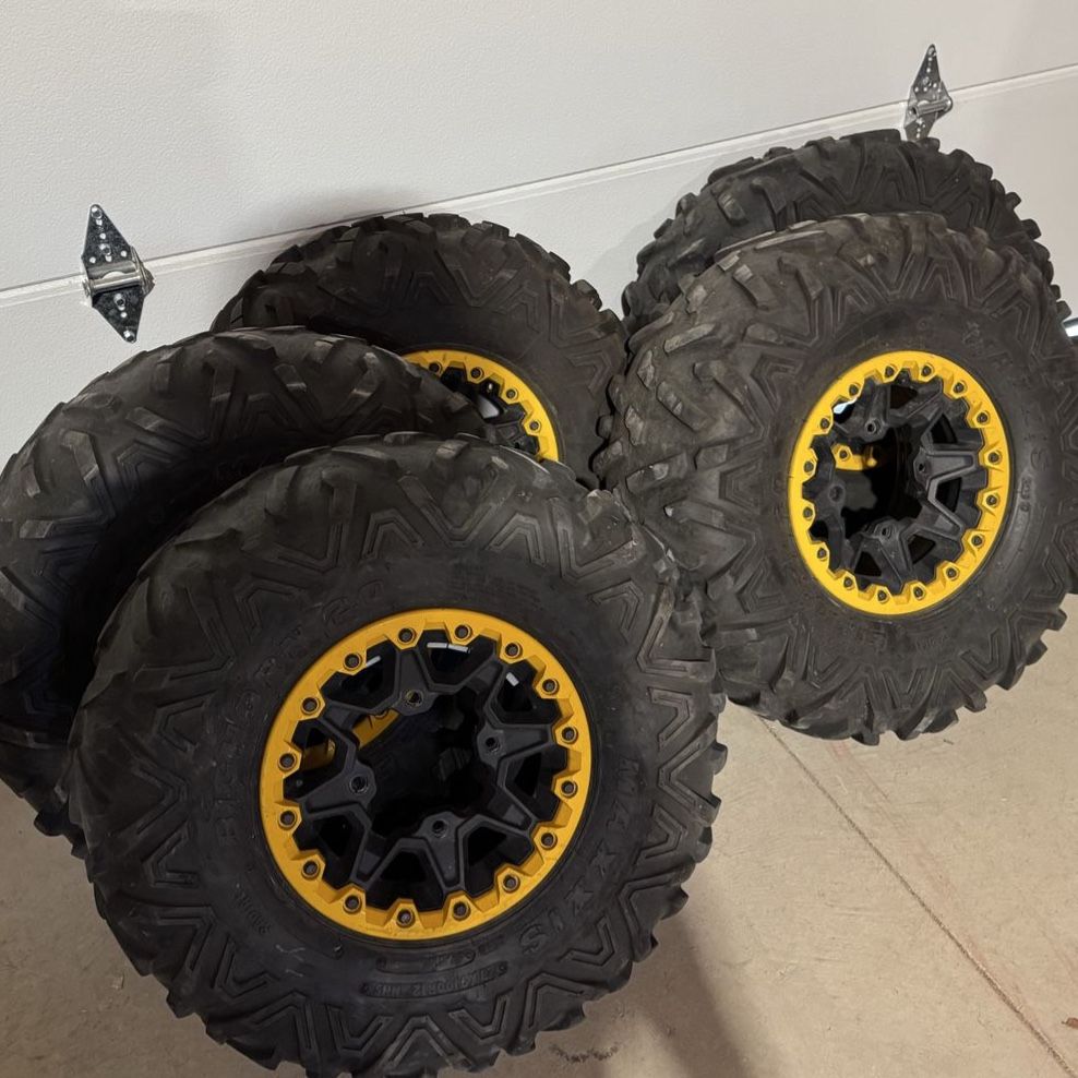 5 Can-Am Maverick Wheels & Tires – Maxxis Bighorn 2.0 – 27x9R14