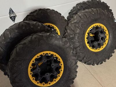 5 Can-Am Maverick Wheels & Tires – Maxxis Bighorn 2.0 – 27x9R14