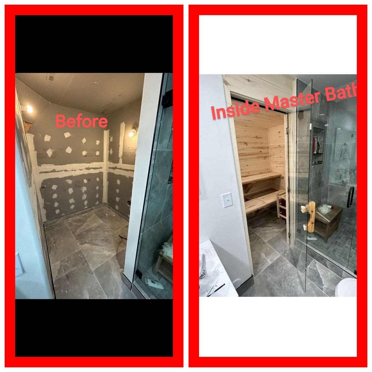 BUILT-IN CUSTOM FINNISH STYLE SAUNAS