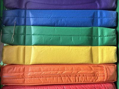 Rainbow Cushions