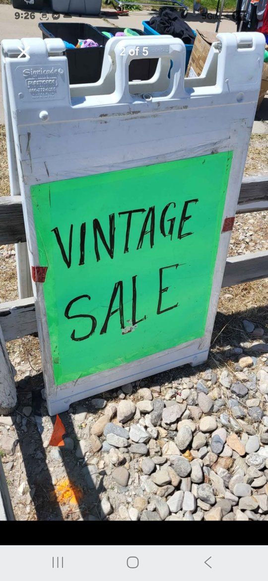 Vintage Sale WEST VALLEY