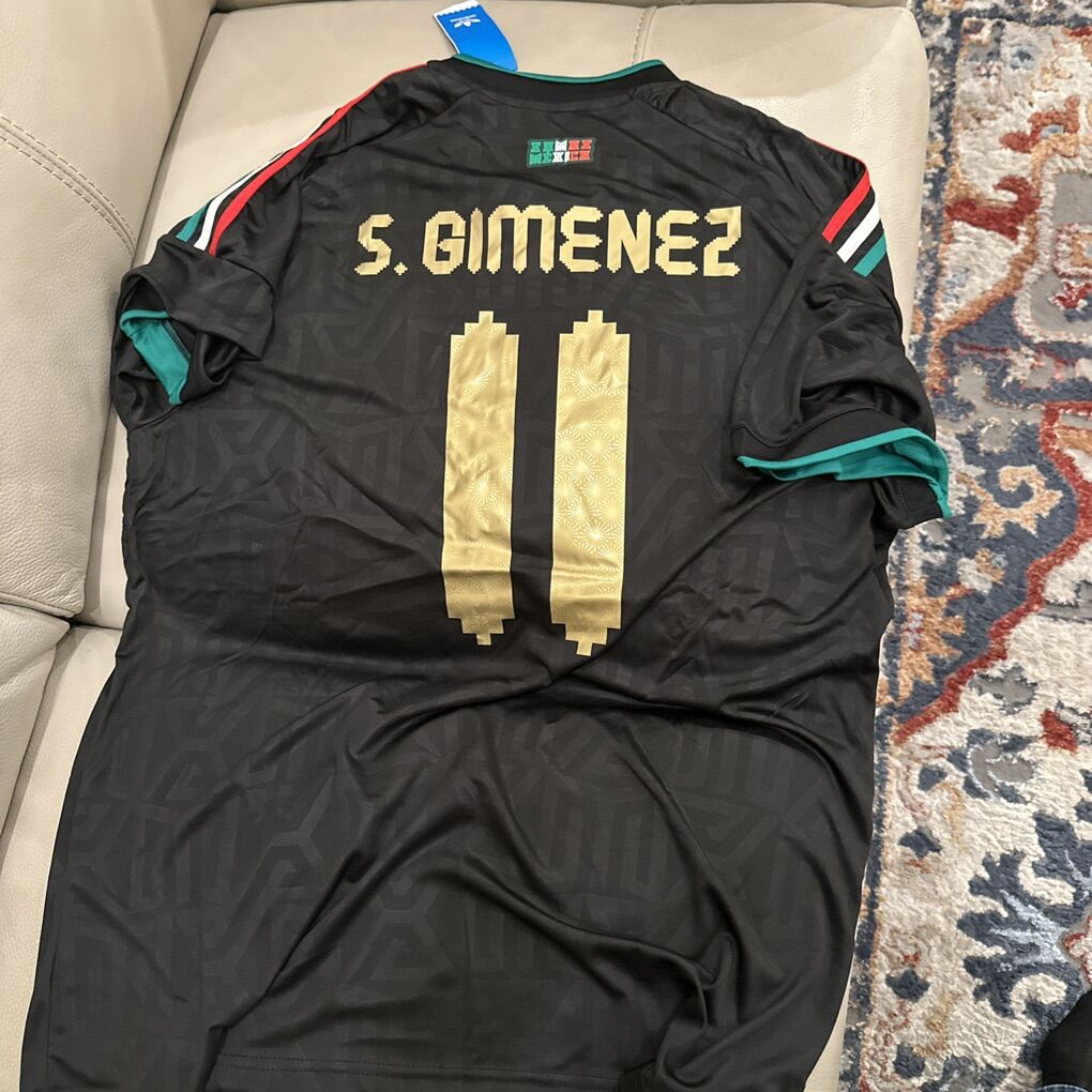 Santi Gimenez #11 Mexico Soccer Jersey SPecial Edi