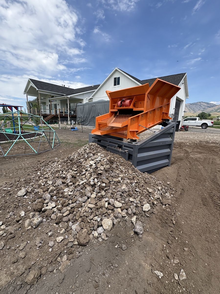 Vibratory Double Deck Screener