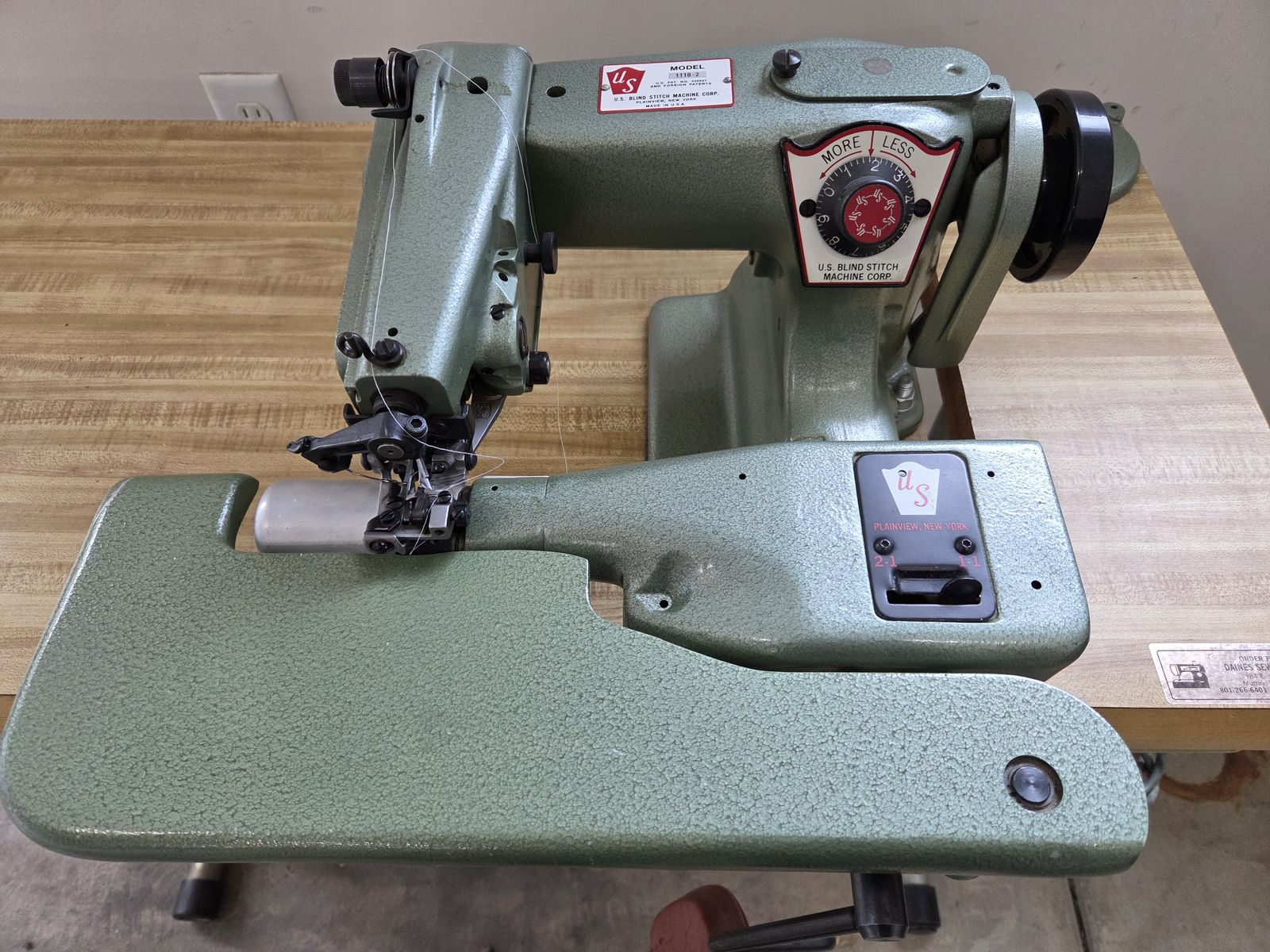 US 118-2 Blind Hemn Sewing Machine