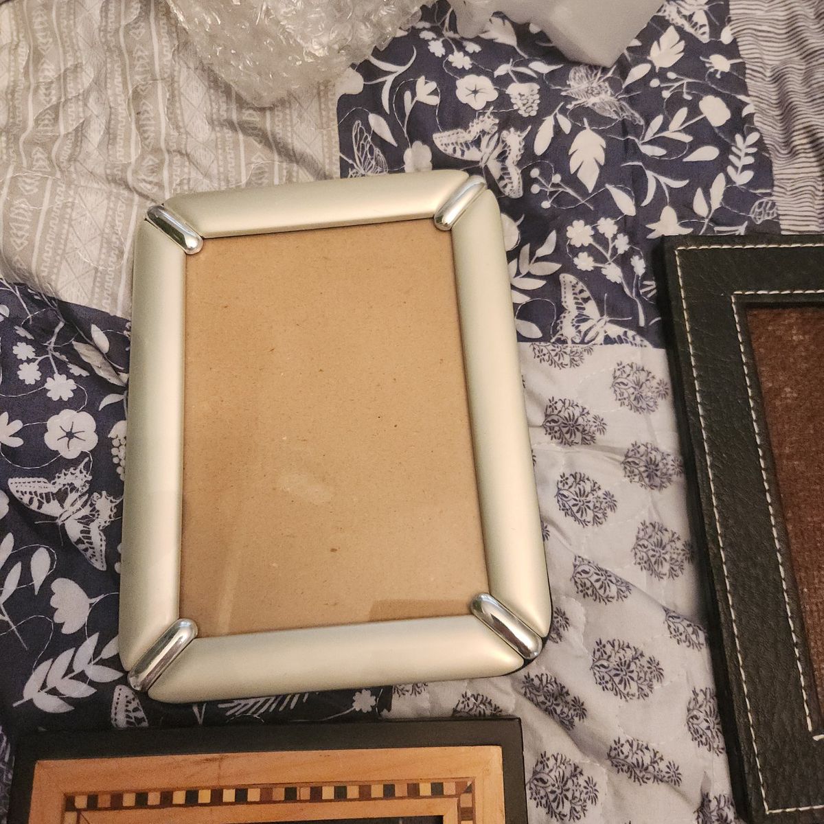 3x5  silver picture frame