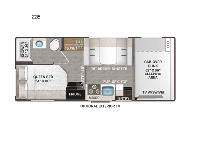 Used 2024 Thor Motor Coach Four Winds 22E