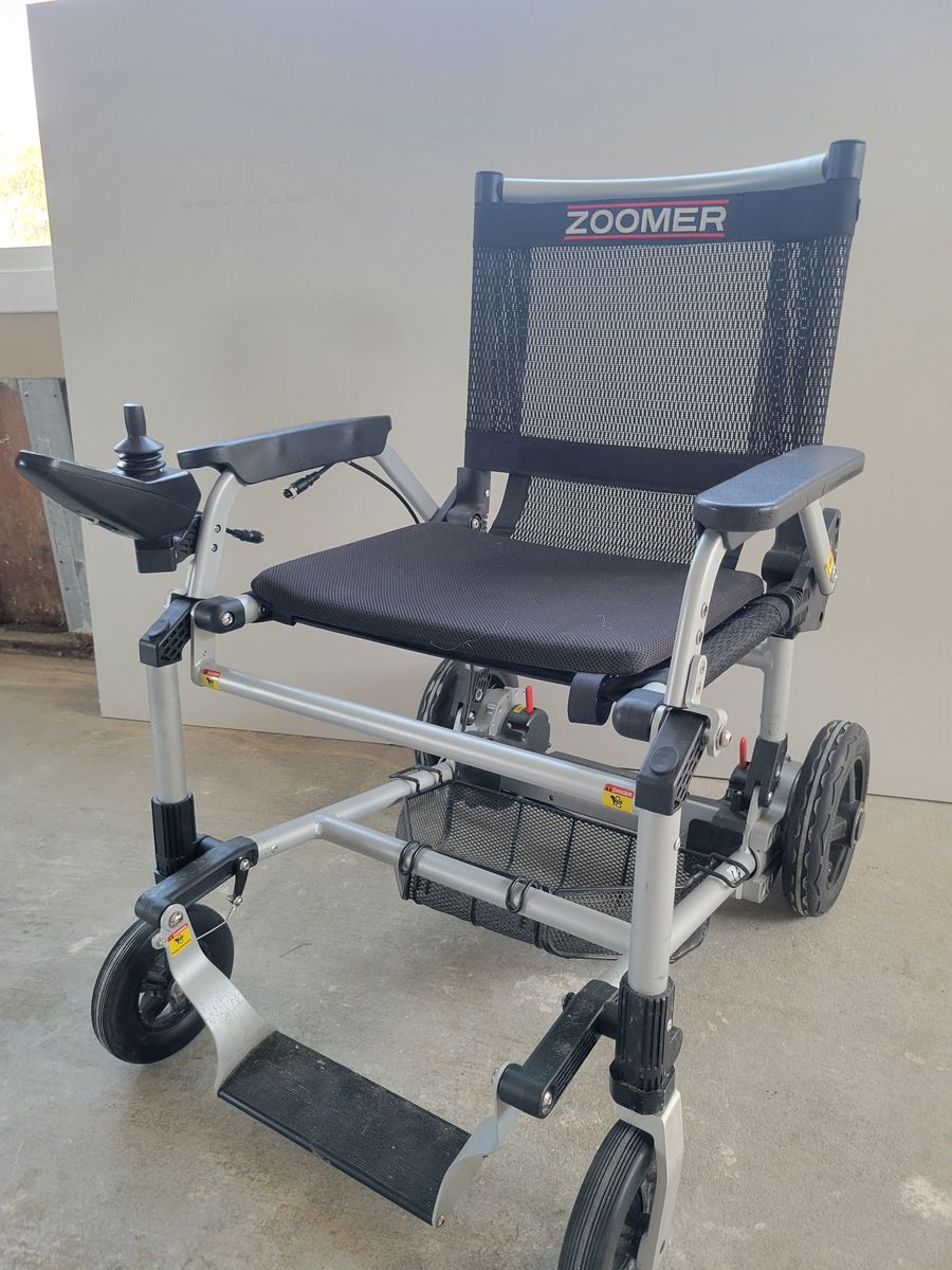 Zoomer motorized wheelchair