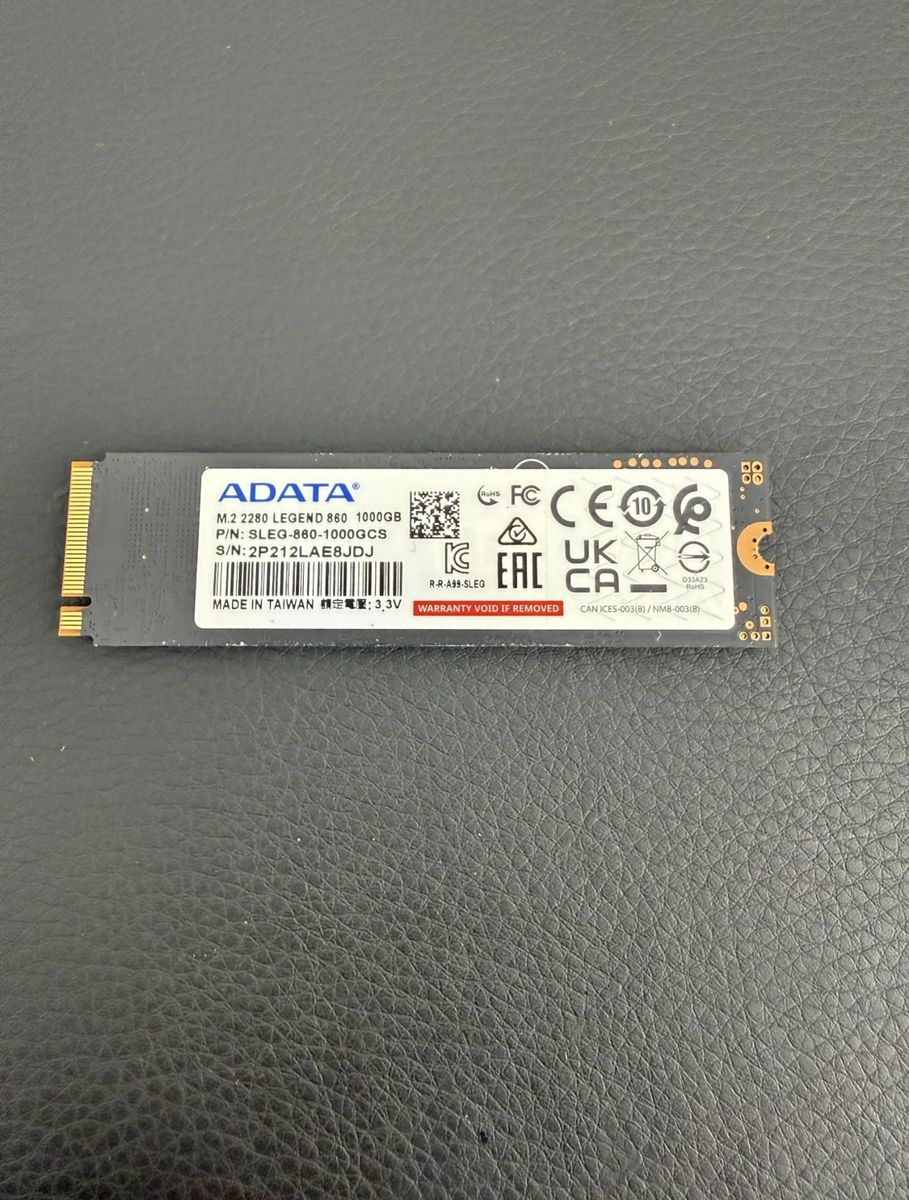 ADATA LEGEND 860 1TB M.2 2280 Internal SSD LEGEND Line M.2
