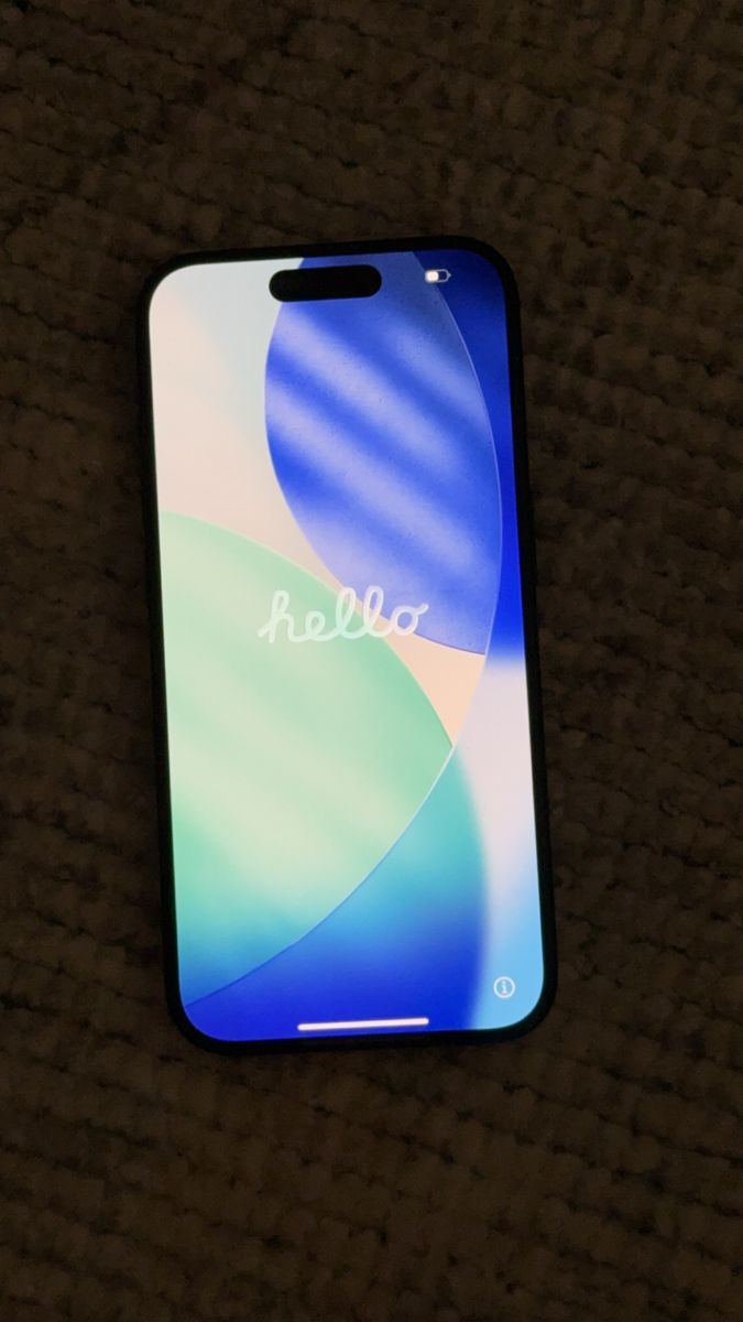 iPhone 15 Pro – Blue Titanium