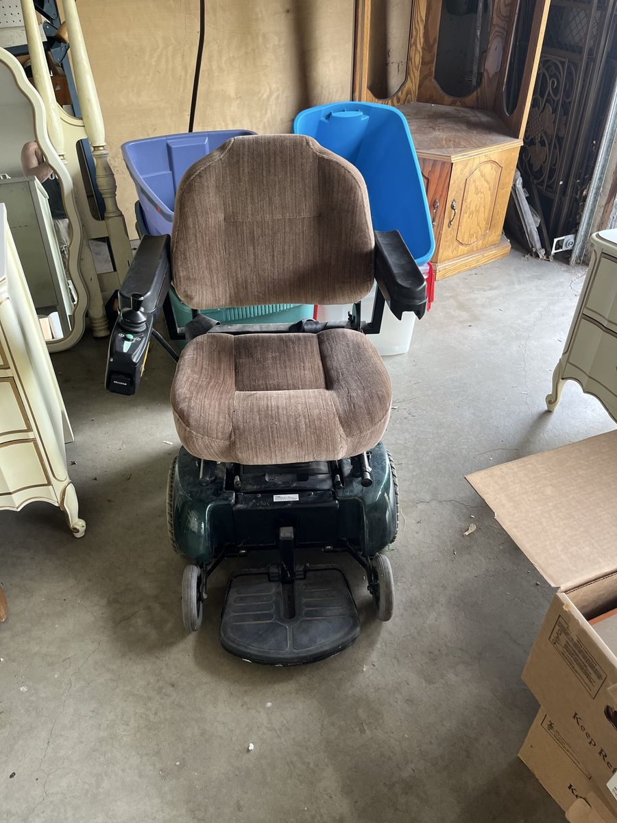Jazzy motorized wheelchair